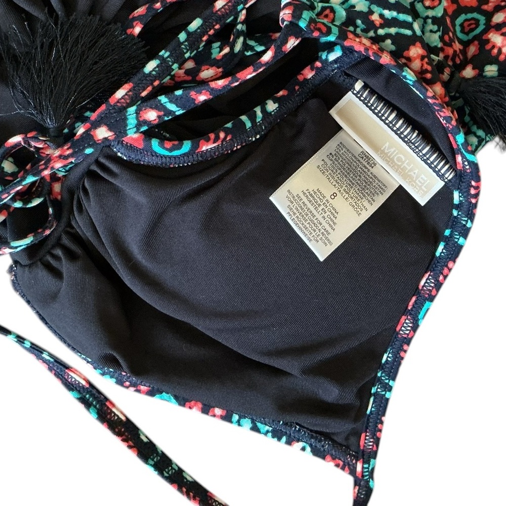 Michael Kors Cutout One Piece Swimsuit Size 8 - Picture 2 of 8